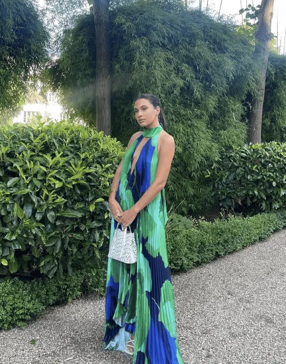 L'IDEE OPERA GOWN IN CAPRI GREEN SIZE 10 photo 6