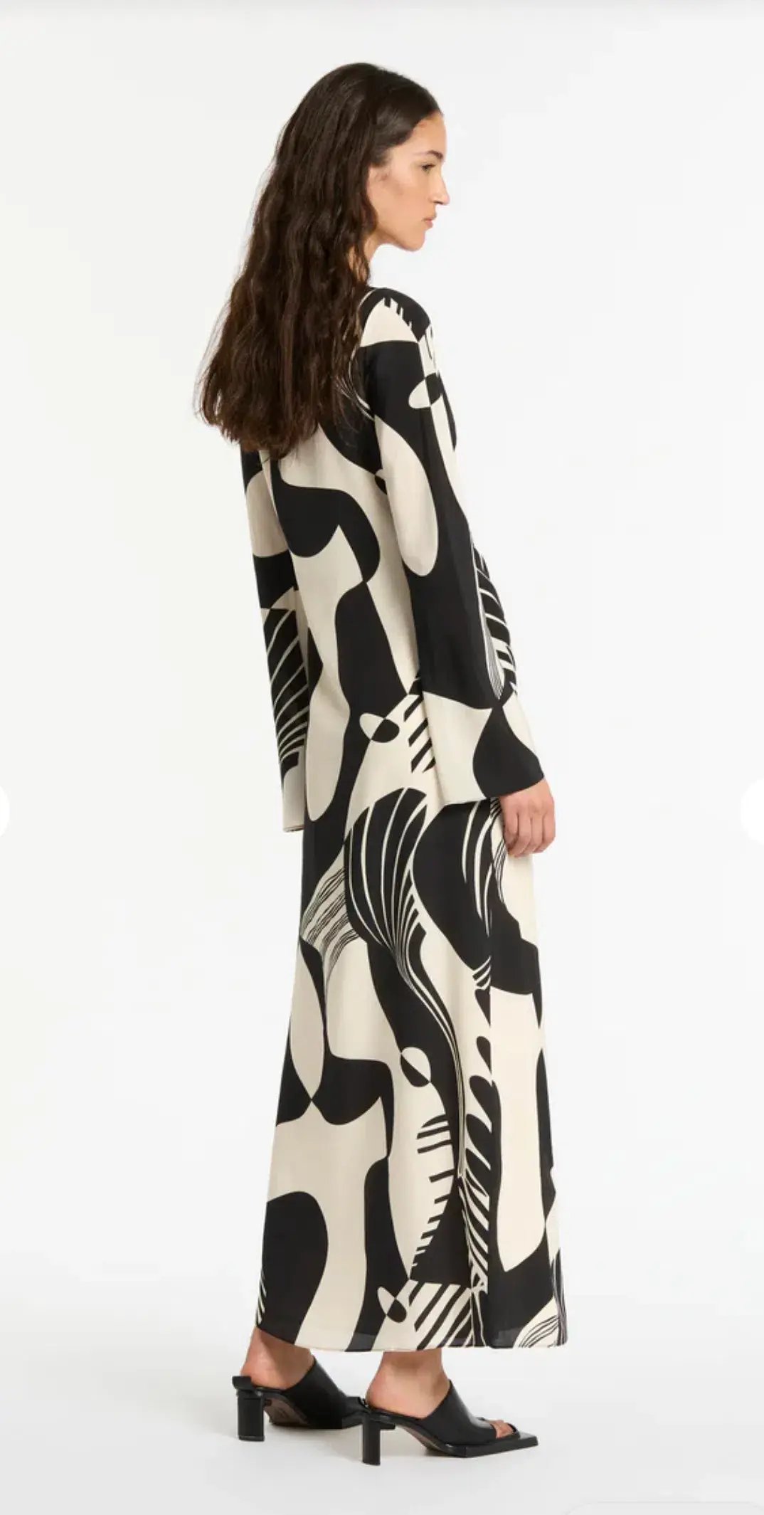 Sir the Label Realisme Twist Maxi Dress Print Size 0 / Au 6 photo 3