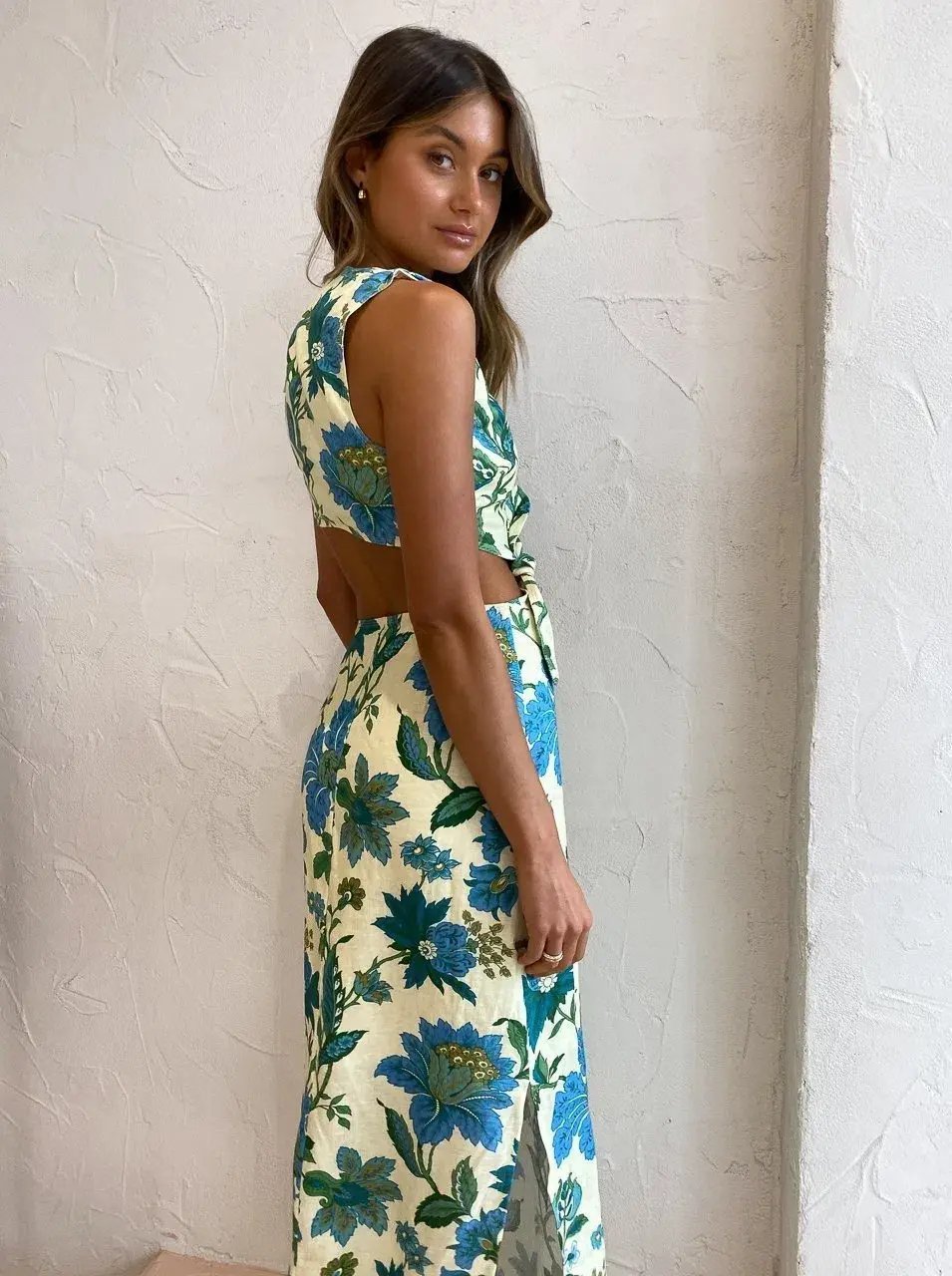 Sir the Label Alexandre Knot Dress in Marguerite Floral Print Size 6 photo 4