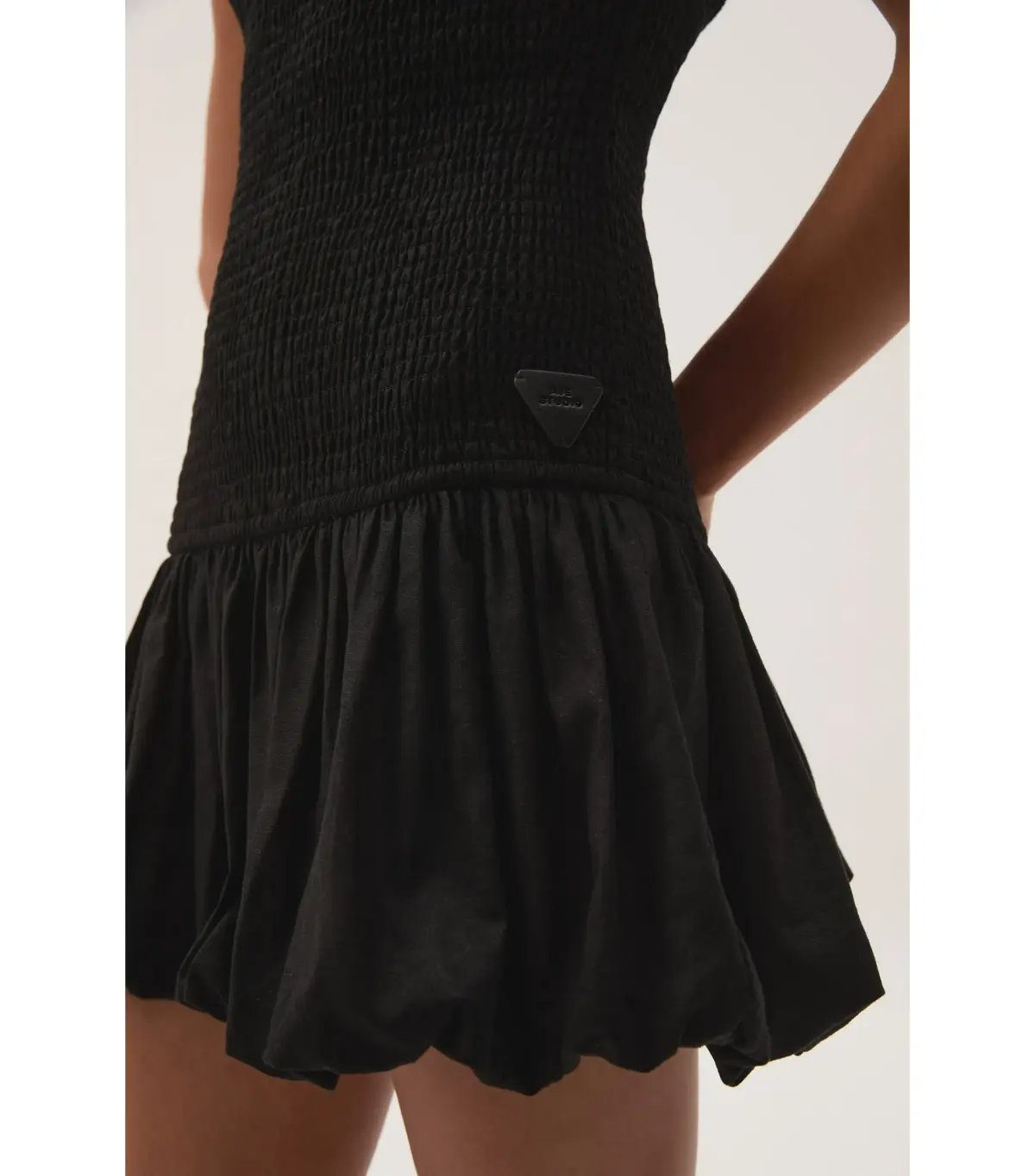 Aje Airlie One Shoulder Mini Dress Black Size AU 8 photo 3