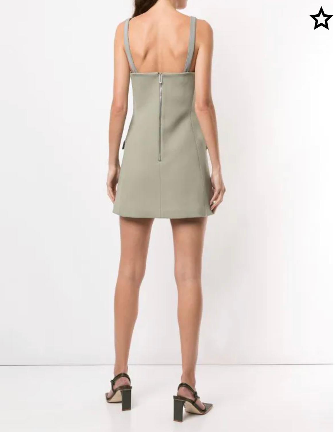 Dion Lee belted strap bustier mini dress photo 4
