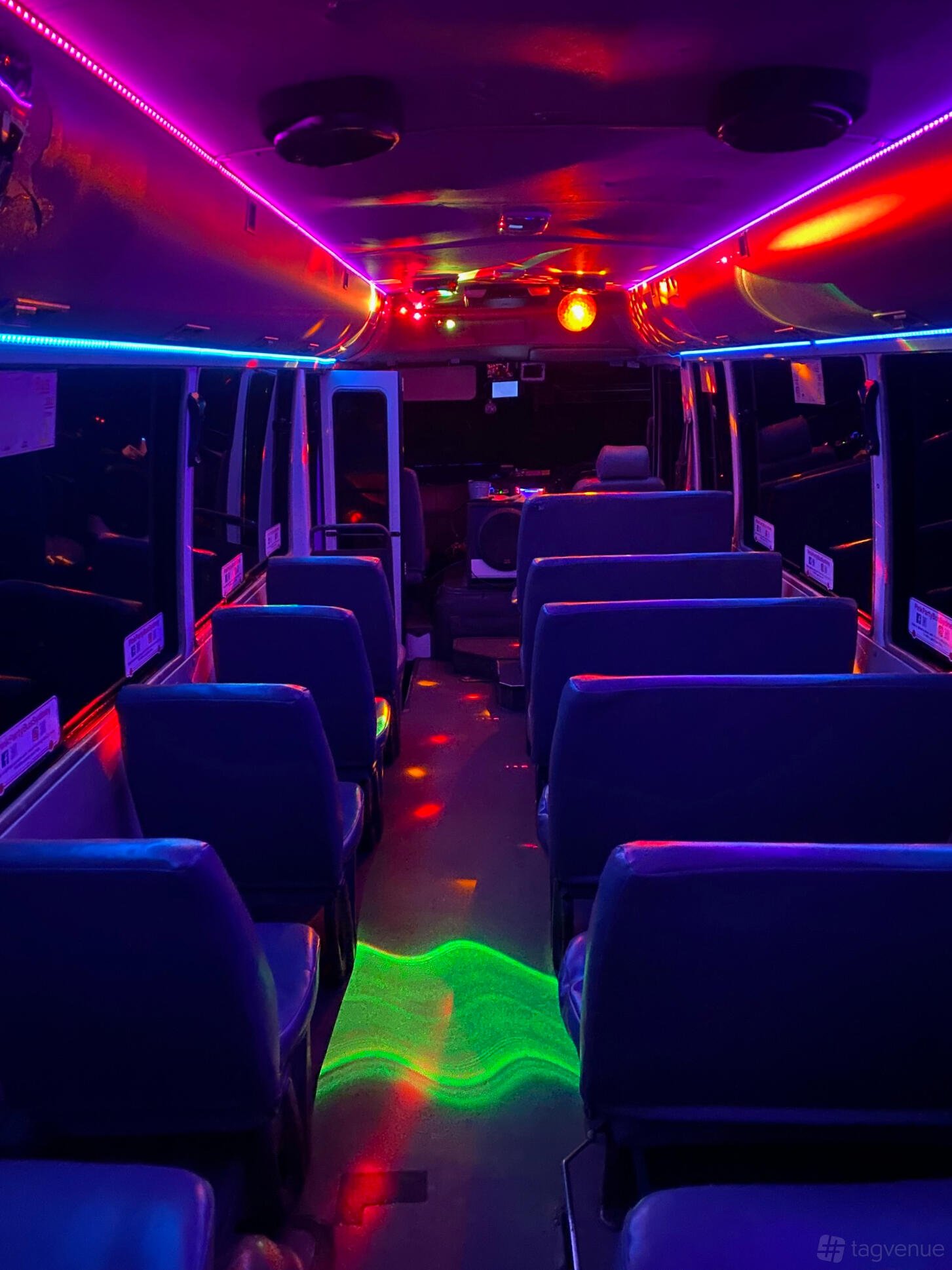24 Seater Party Bus at Pink Party Bus photo 4