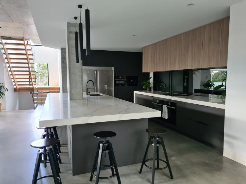 Concrete house for photography or film photo 6