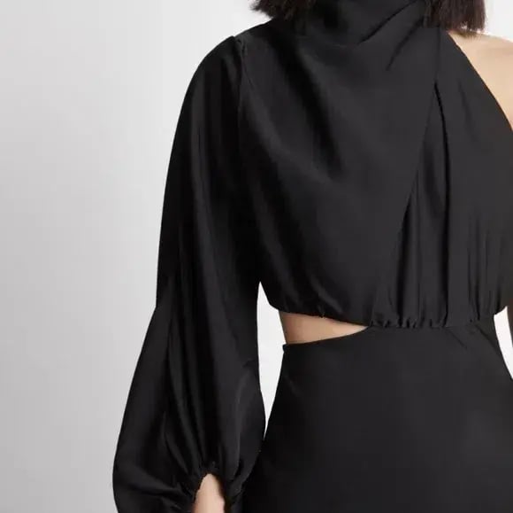 Sheike Olivia Maxi Dress Black Size 14 photo 4