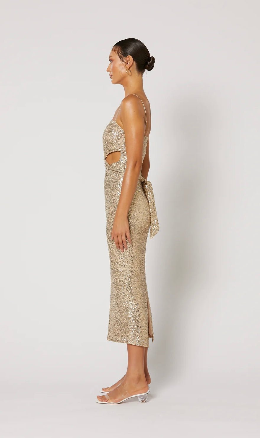 Winona Winona Valle Midi Dress - Gold photo 3