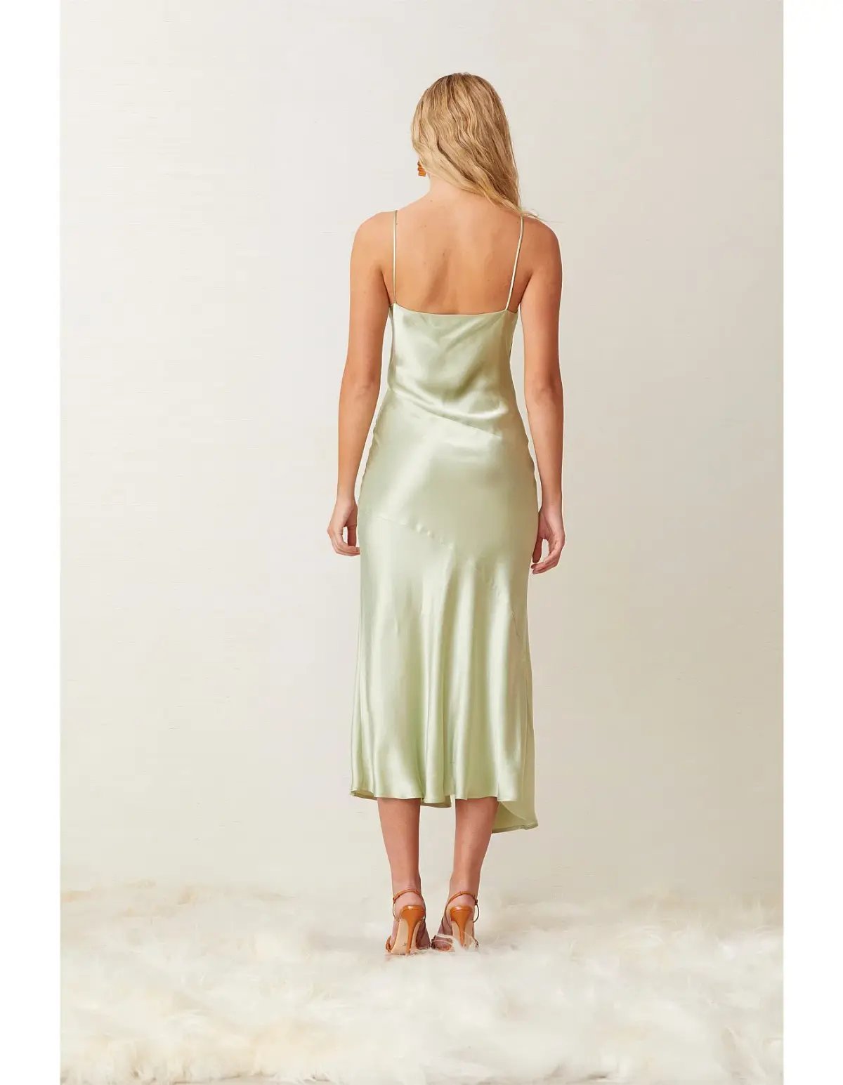 Bec & Bridge Crest Midi Dress Green Size 10 photo 3