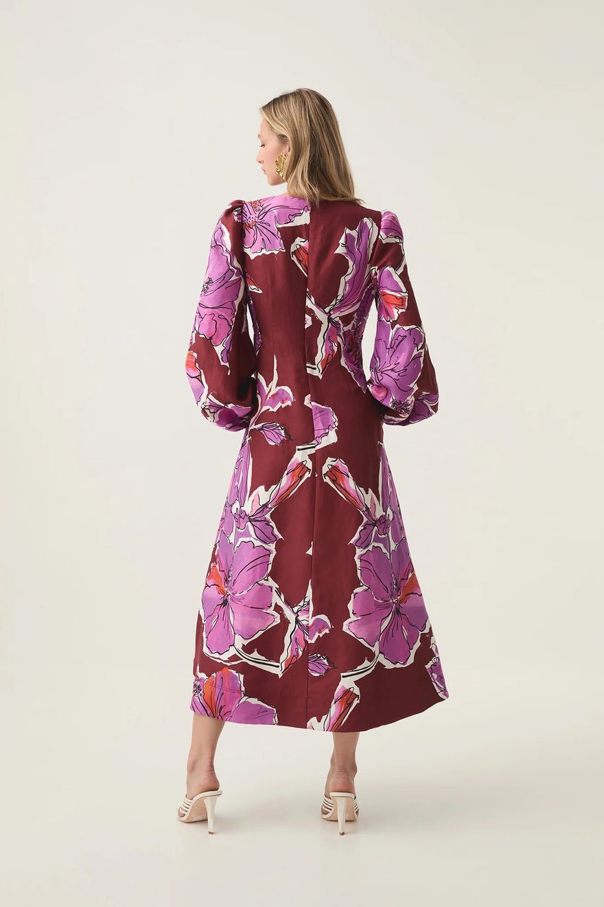 Aje Inflorescence Midi Dress photo 3
