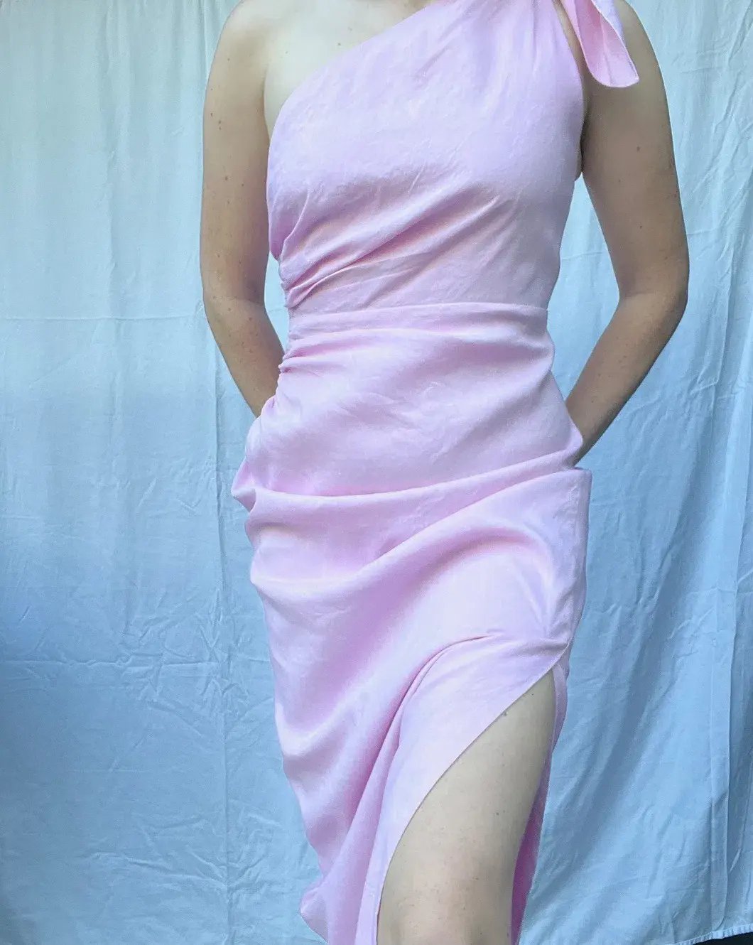 Sheike Kennedy Dress Pink Size 10 photo 4