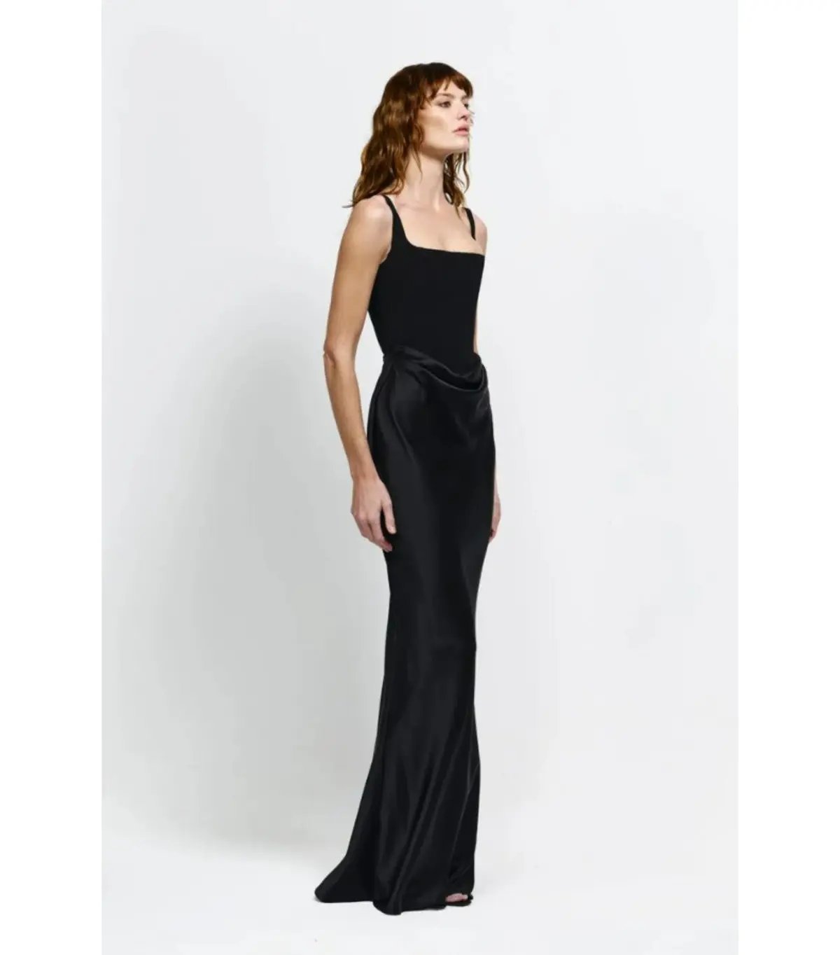 Effie Kats Keanna Gown Black Size 10 photo 3