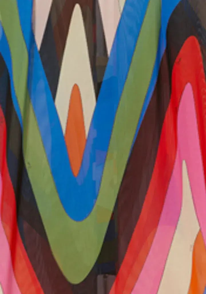 Emilio Pucci Printed Maxi Dress Multi Size S/Au 8 photo 6