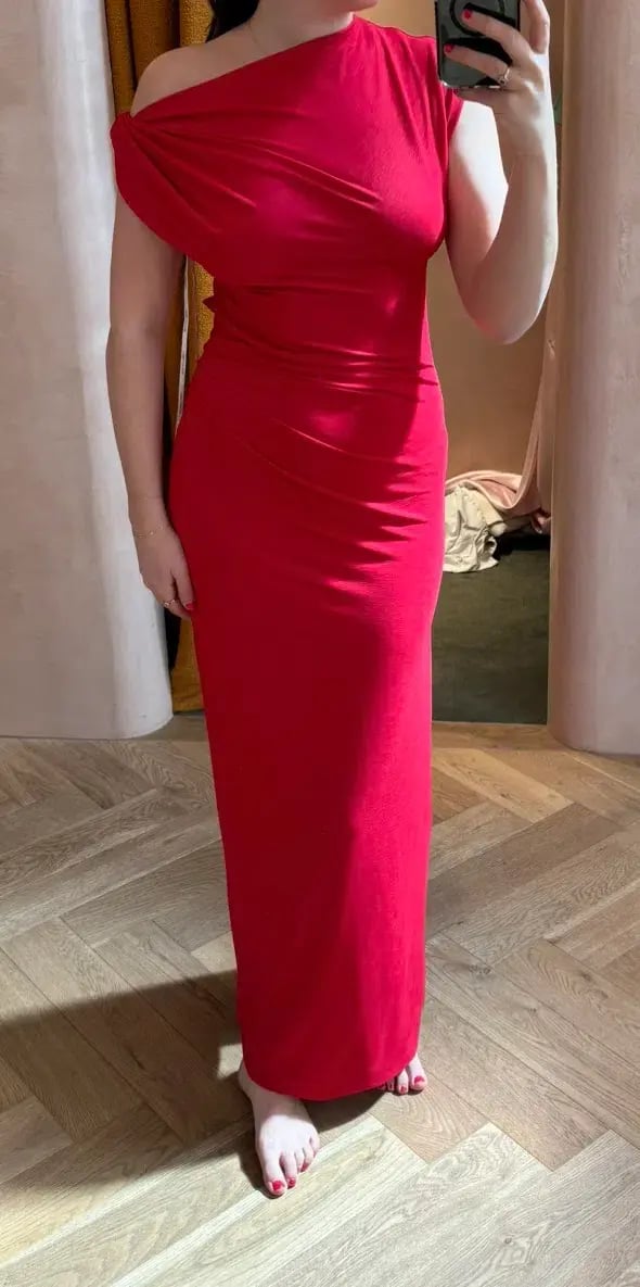 Camilla and Marc Annalise Maxi Dress Red Size 8 photo 6