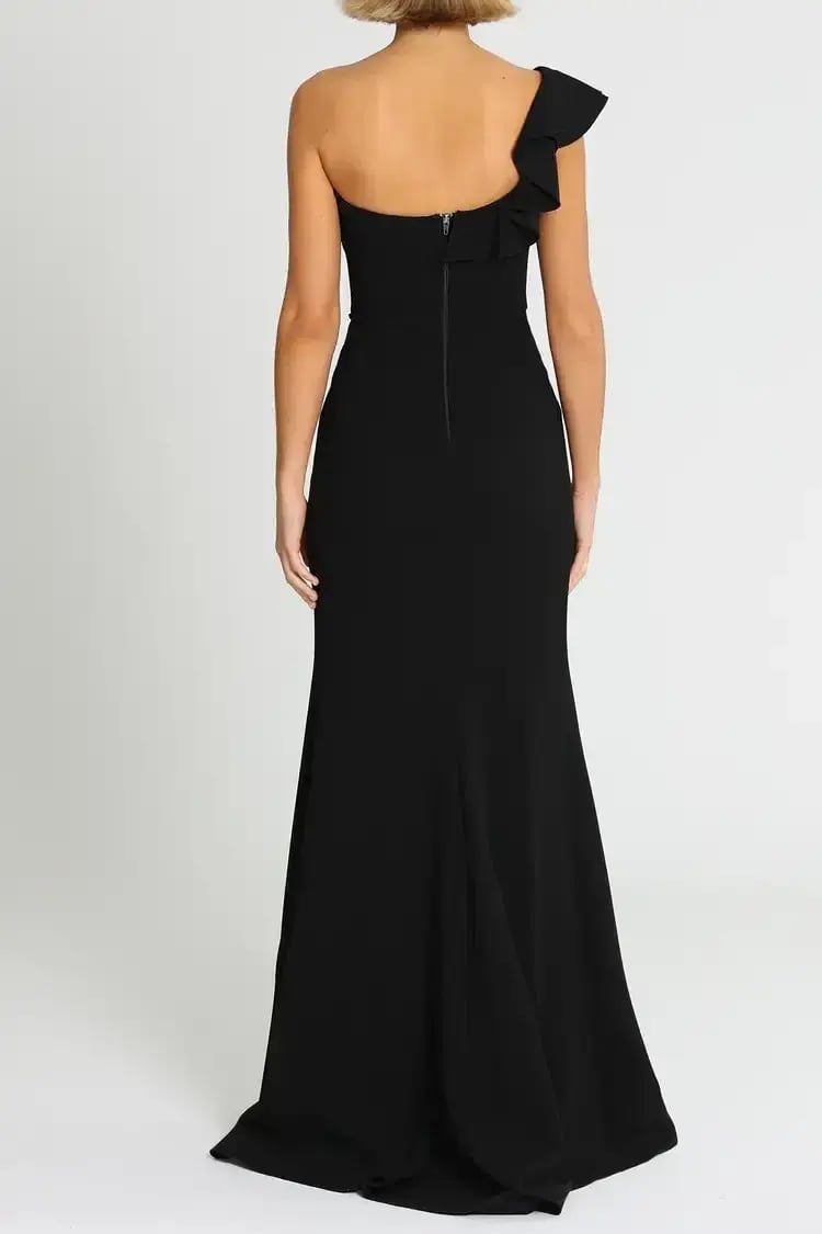 Rebecca Vallance Gigi Bustiere Gown in Black Size 10 photo 3