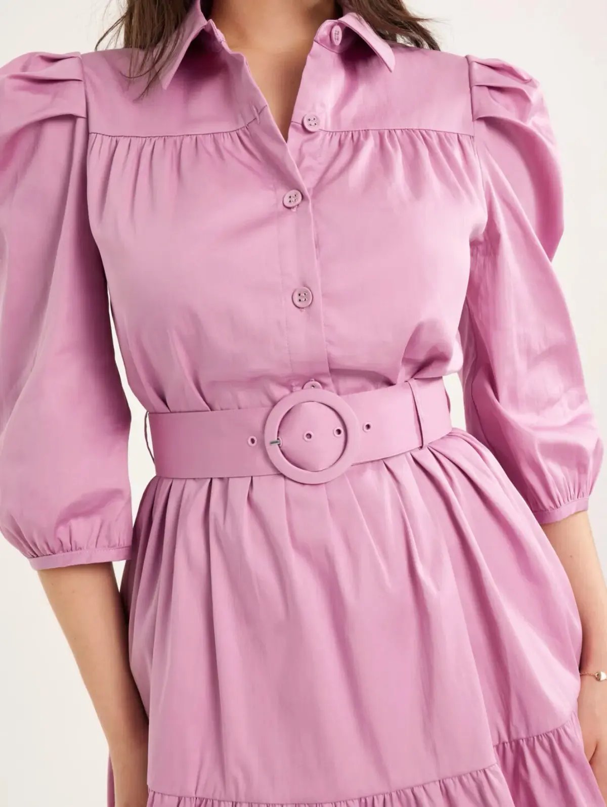 REVIEW Violetta Dress Violet Size 6 photo 4