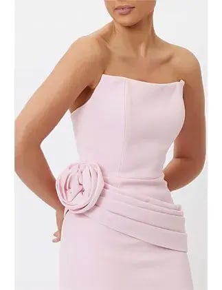 Bianca Bridgett ILLIYANA MAXI DRESS Pink Size 12 photo 3
