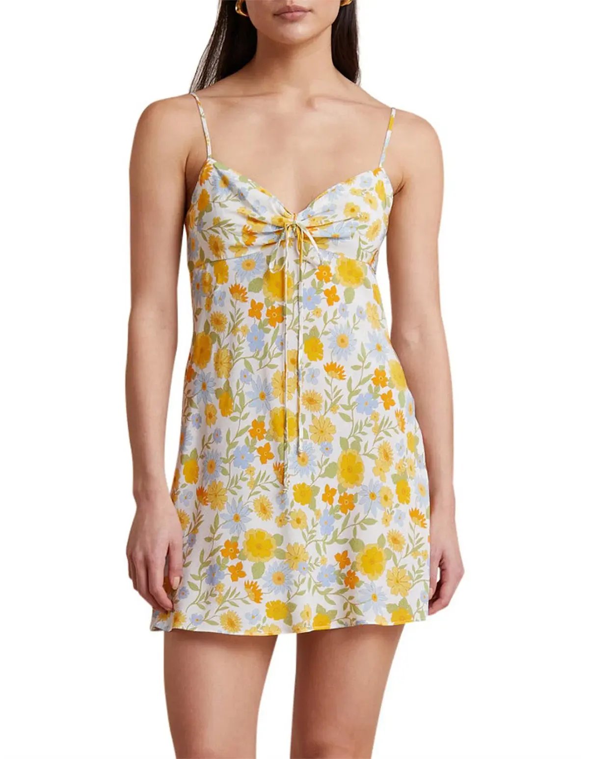 Bec & Bridge Cali Sun Mini Dress Floral Size 10 photo 2