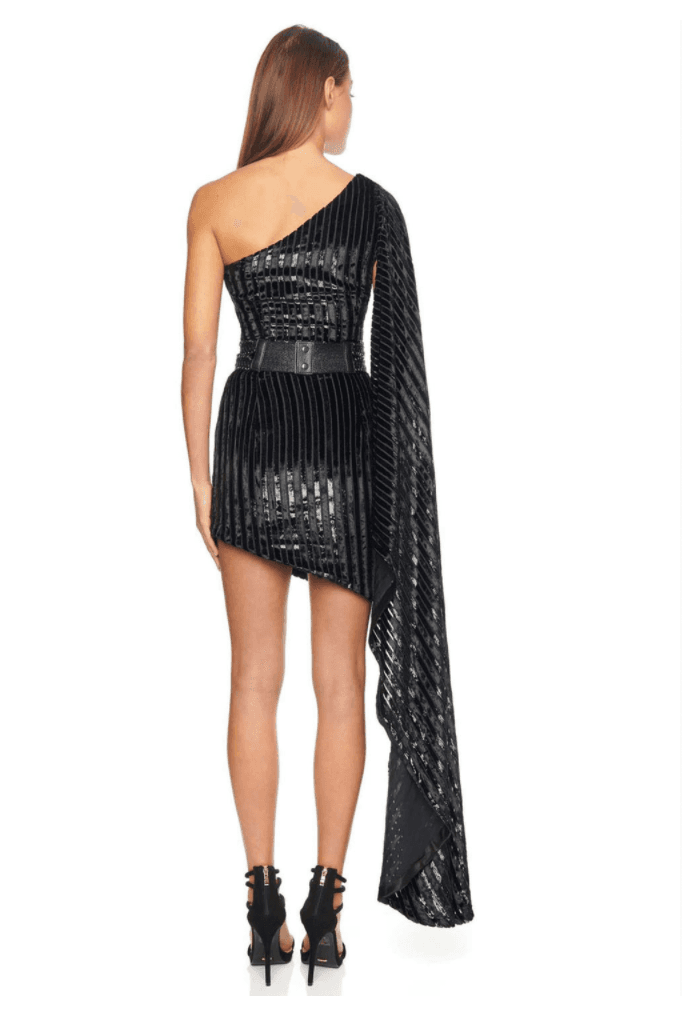 Eliya The Label Xenia Dress Black Size 10 photo 3