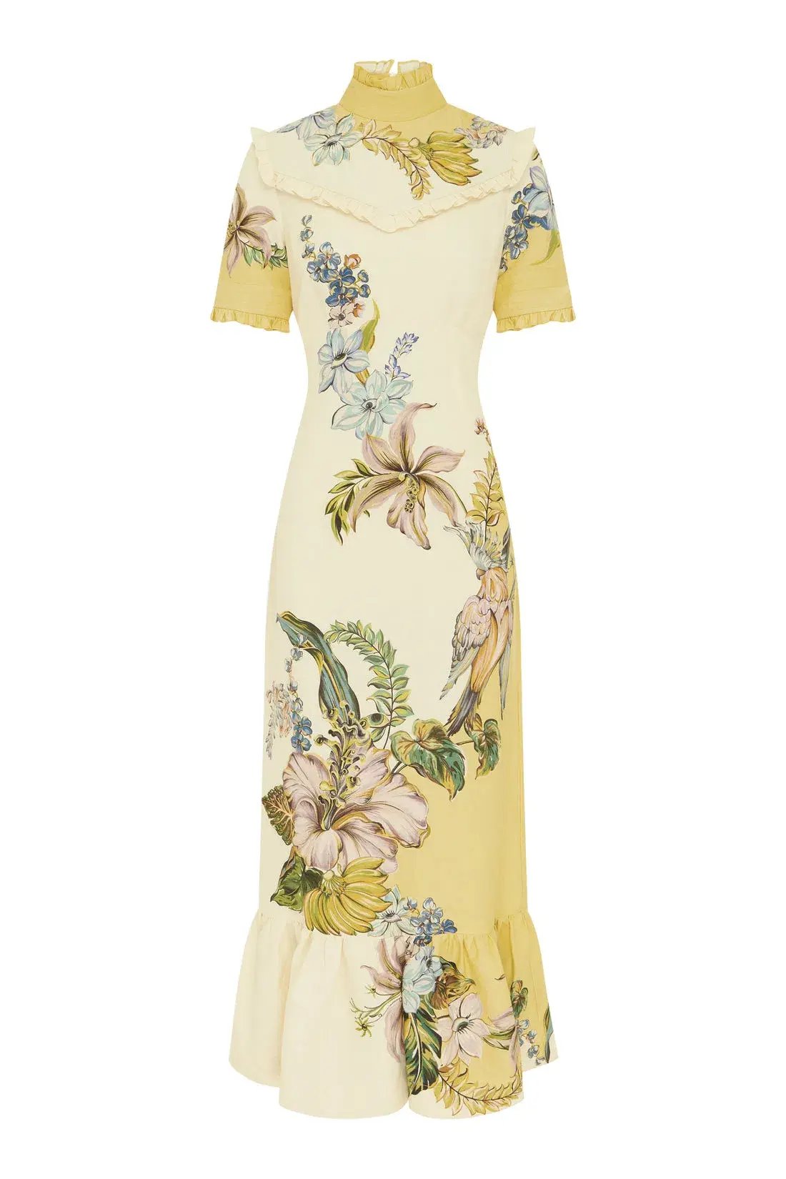 Alemais Oleander Midi Dress Print Size AU 14 photo 4
