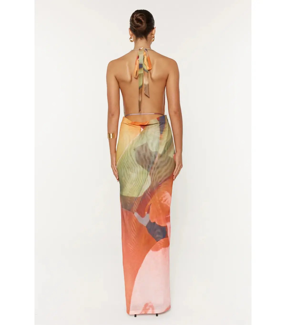 She is OLLÁ Pamela Maxi Dress Print Size S / AU 8 photo 4