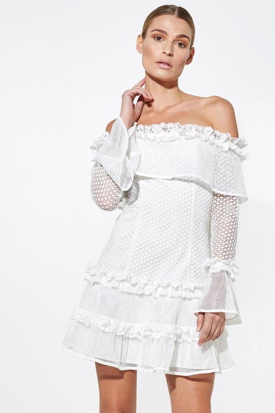 Mossman The Mood Swing Dress white Size 10 photo 2