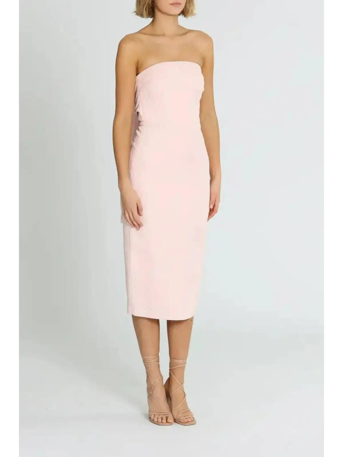Rebecca Vallance Harlow Dress Pink Size AU 10 photo 2