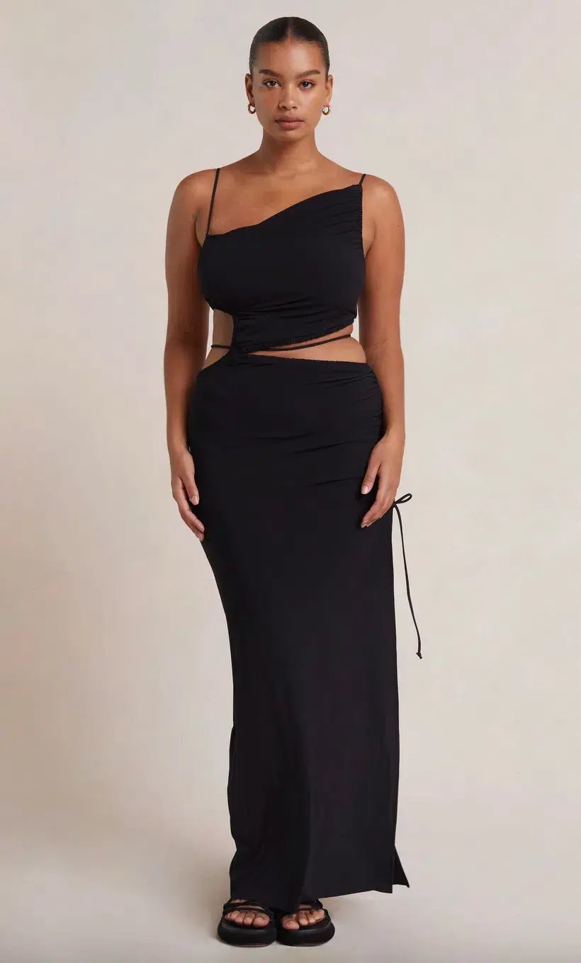 Bec & Bridge Dilkon Maxi Dress Black Size 8 photo 4