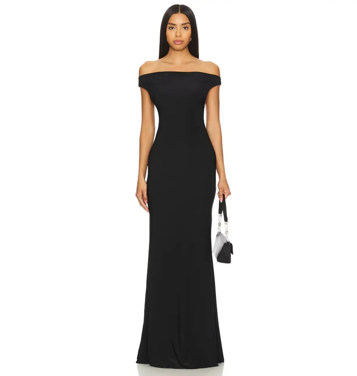 Natalie Rolt Bettina Gown Black Size AU 8 photo 2