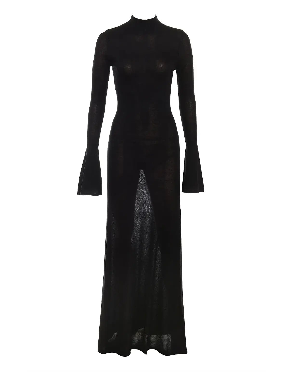 House of CB  Sancha Knit Maxi Dress in Black Size AU 8 photo 4