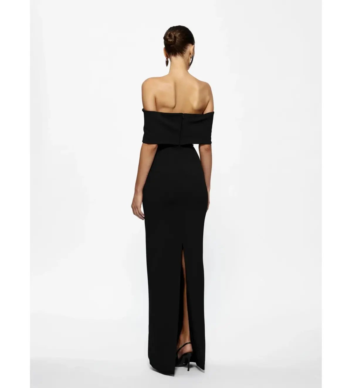 Effie Kats Rosalind Gown Black Size M/AU 10 photo 3