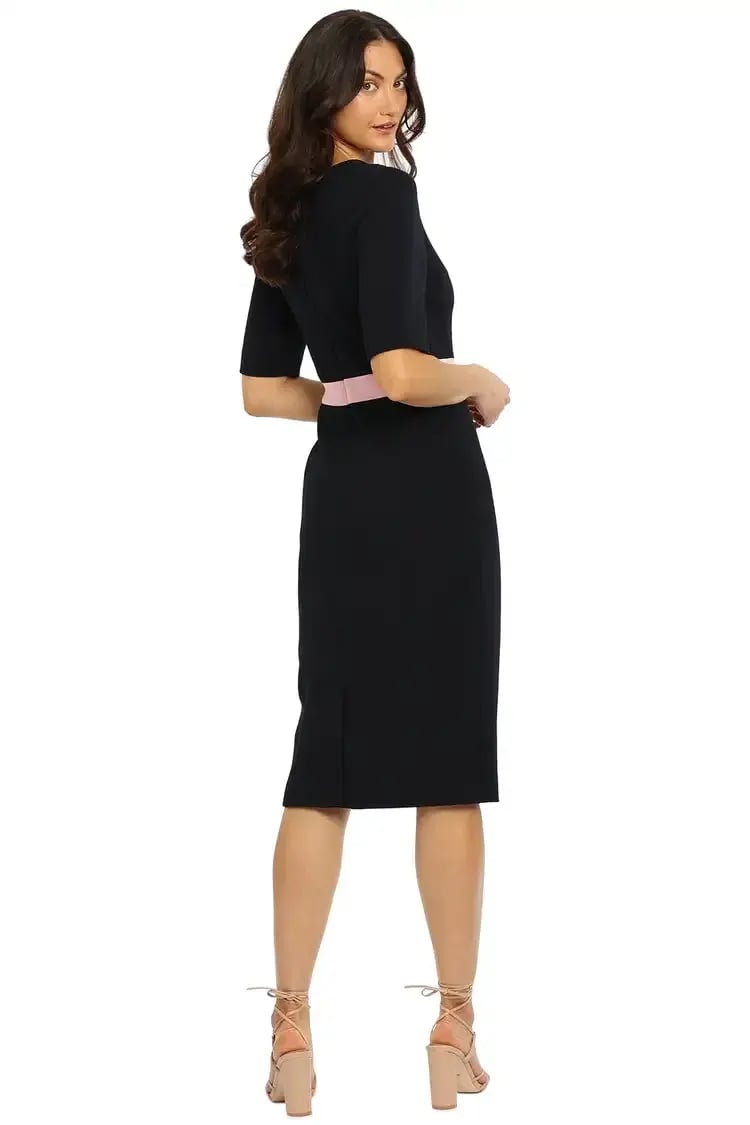 Karen Gee Abstraction Dress in Black Size 8 photo 3