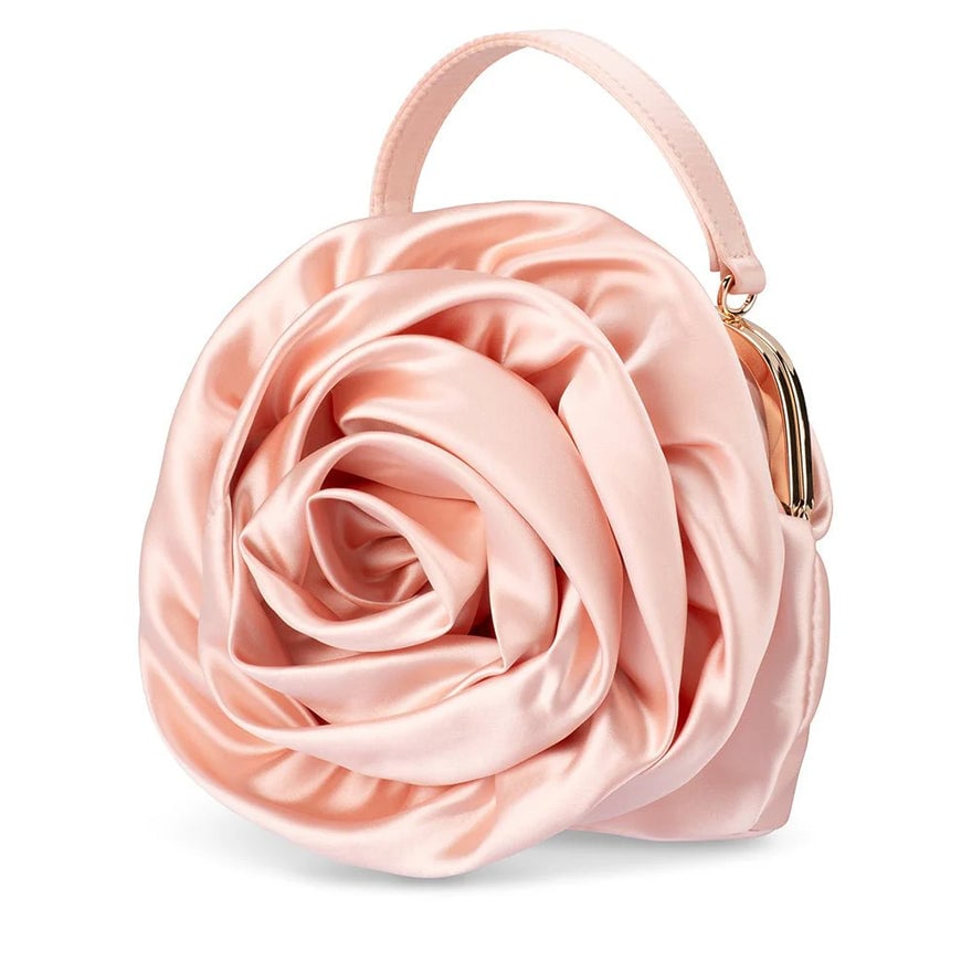 Olga Berg Rosita Rosette Bag - Blush photo 3