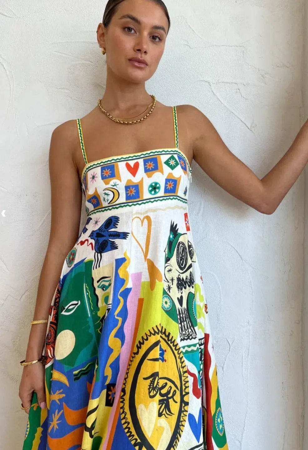 Alemais Soleil Sundress Multi Size AU 6 photo 4