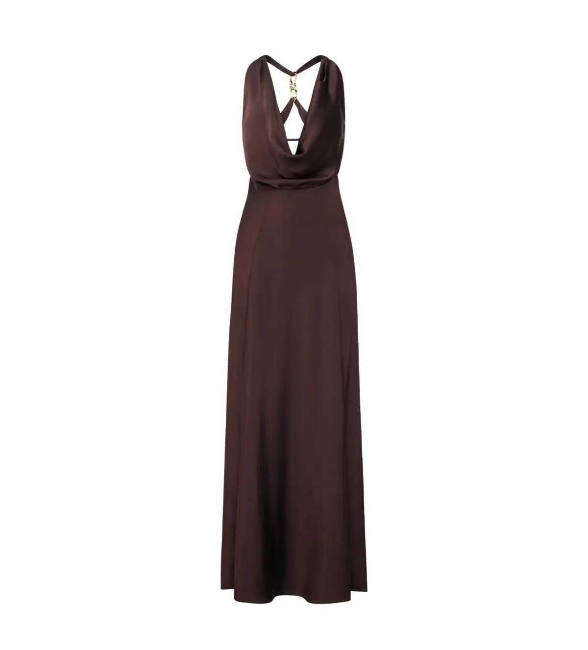 Manning Cartell Charmed Cowl Slip Dress In Dark Chocolate Size AU 8 photo 7