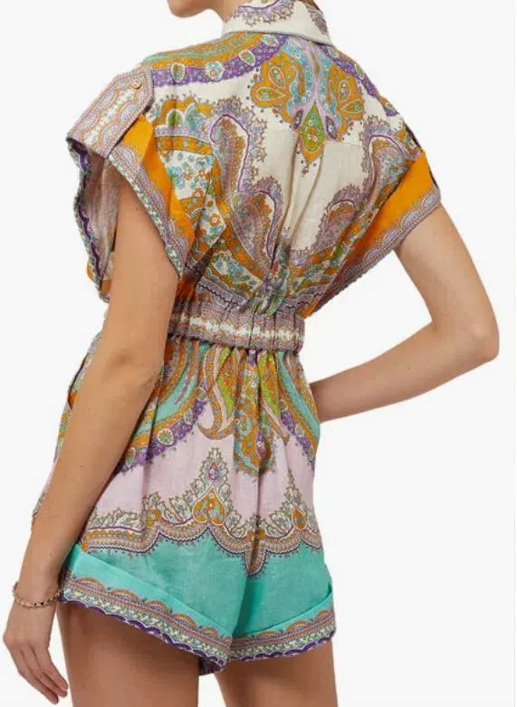 Zimmermann Lola Cuffed Playsuit photo 2