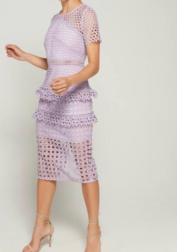 Mossman - The Mirror Image Midi Dress size 12 photo 3