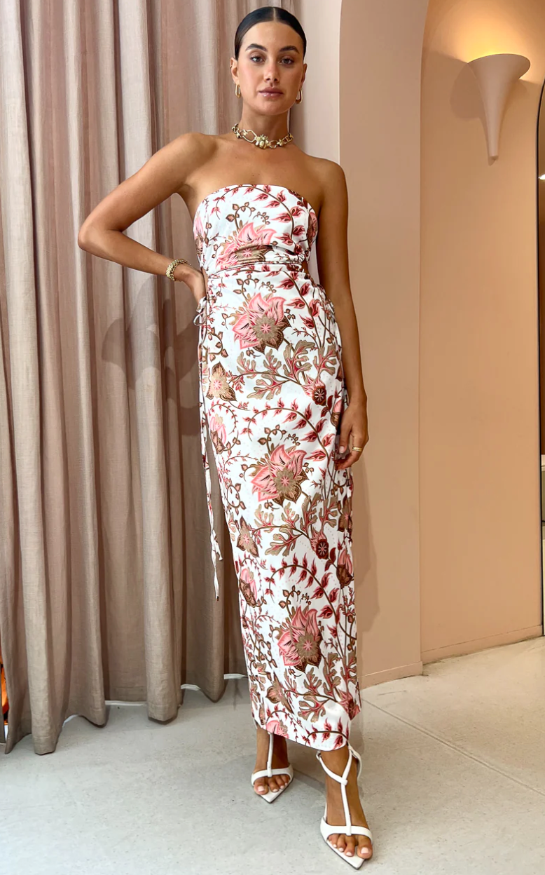Sonya Dima Gown Paisley Print photo 4