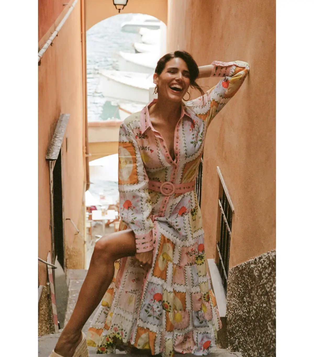 Palm Noosa Aria Midi Dress Siesta Tile Size AU 14 photo 4