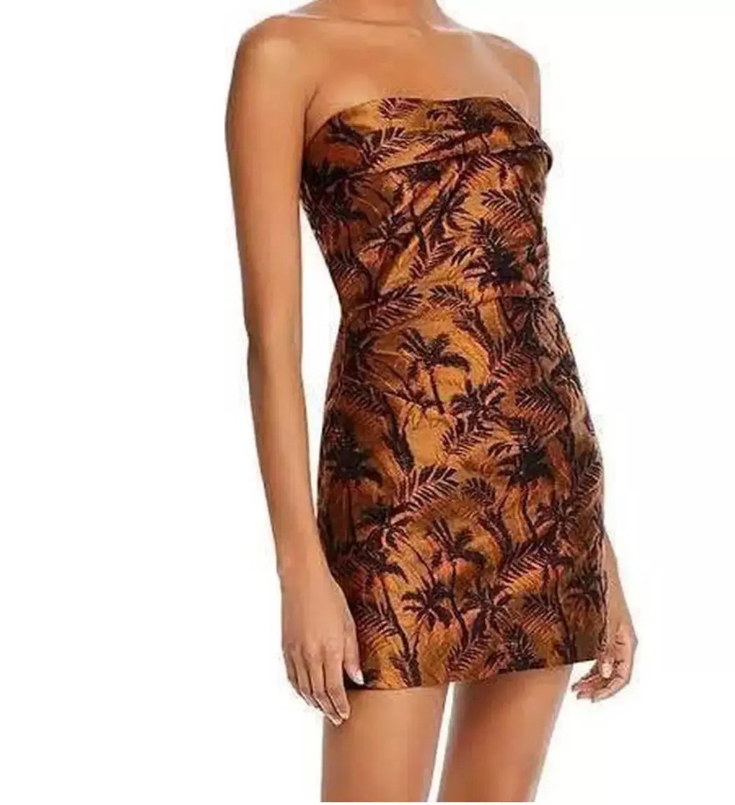 Bec & Bridge Far Out Mini Dress Print Size 6 photo 3