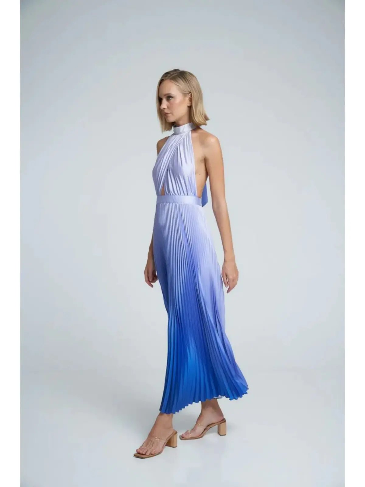 L'Idee Renaissance Gown In Ocean Size AU 10 photo 2