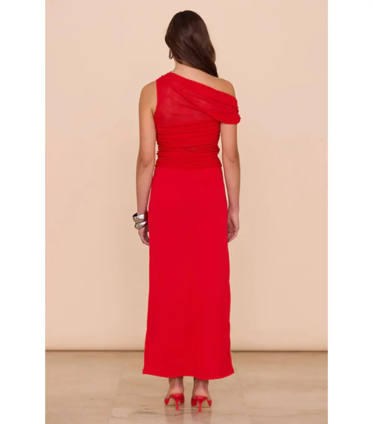 Sovere Thea Mesh Dress Chilli Size S / AU 8 photo 4