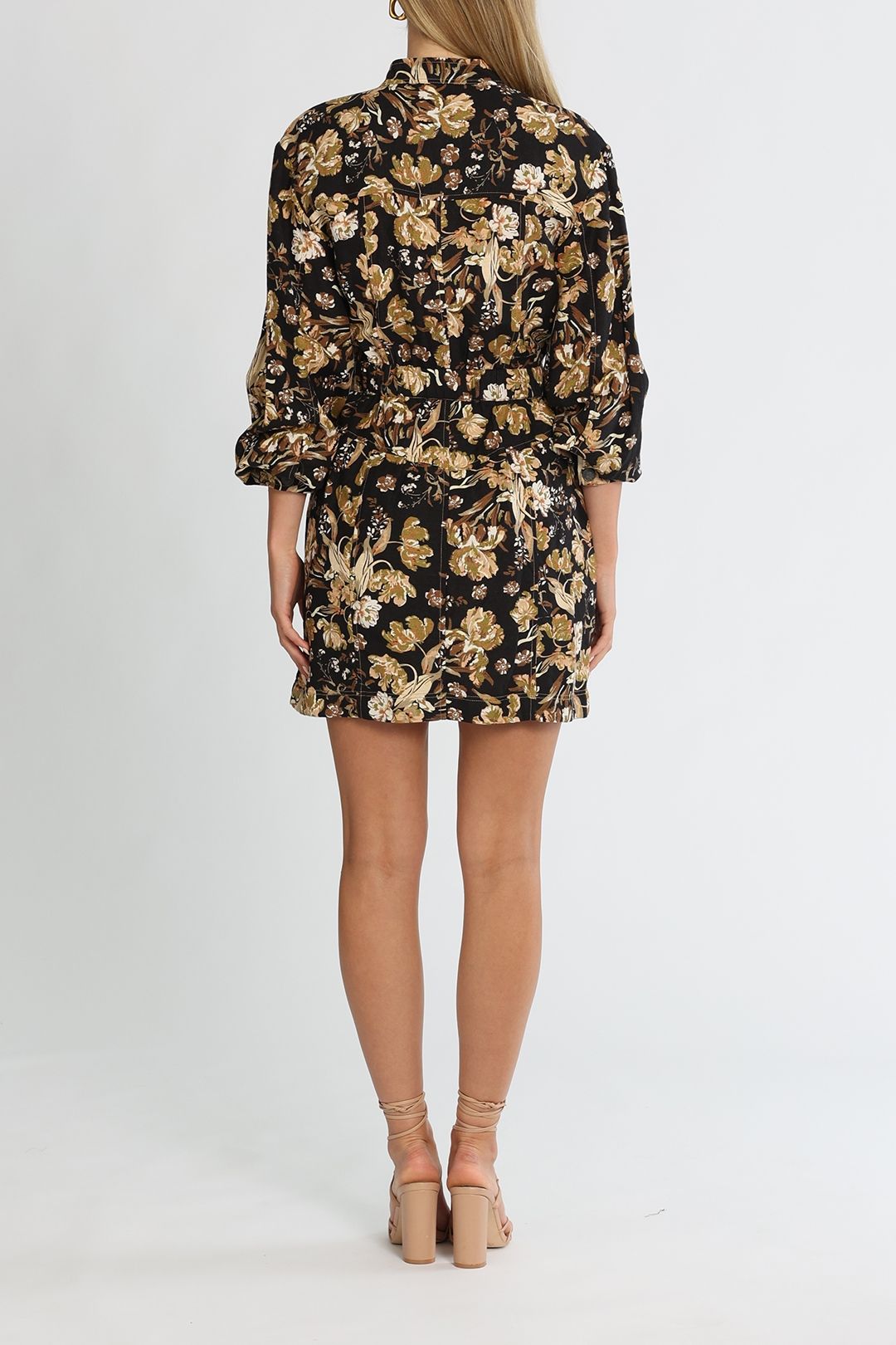 Palermo Panelled Mini Dress - Multi photo 3