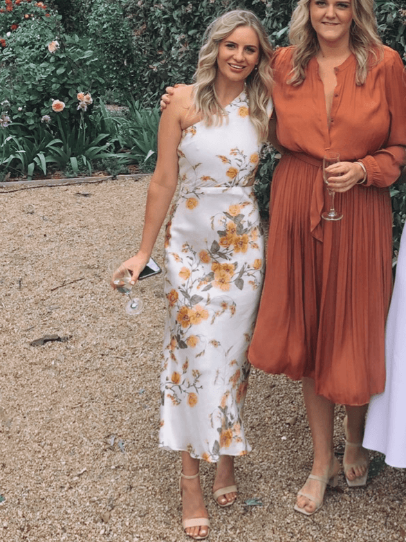 Bec And Bridge Matilde Asym Midi Dress Size 6 photo 3