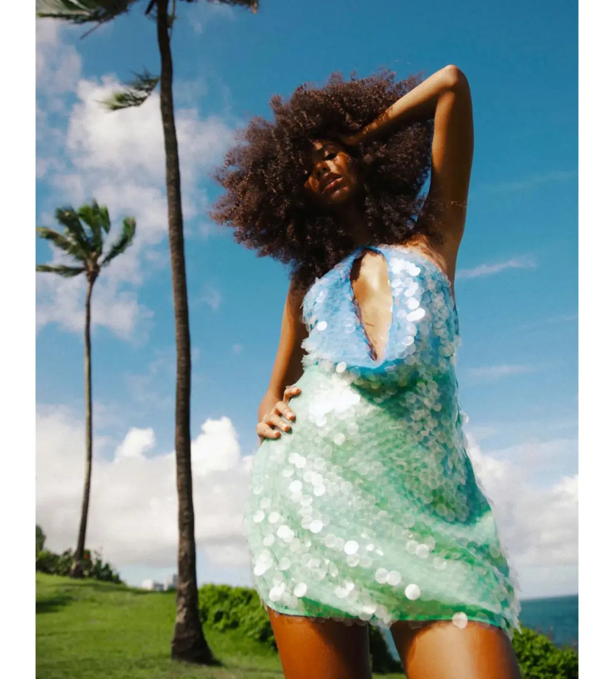 Rat & Boa Kiki Dress in Ombre Sequin Size M / AU 10 photo 3