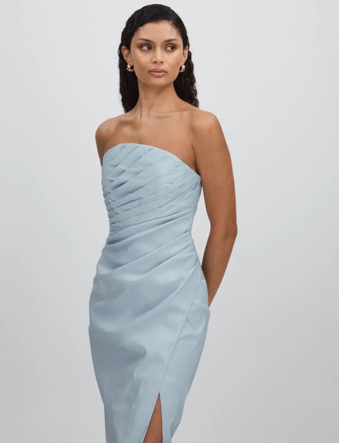 Rachel Gilbert Mira Dress Blue Size 3 / AU 12 photo 3