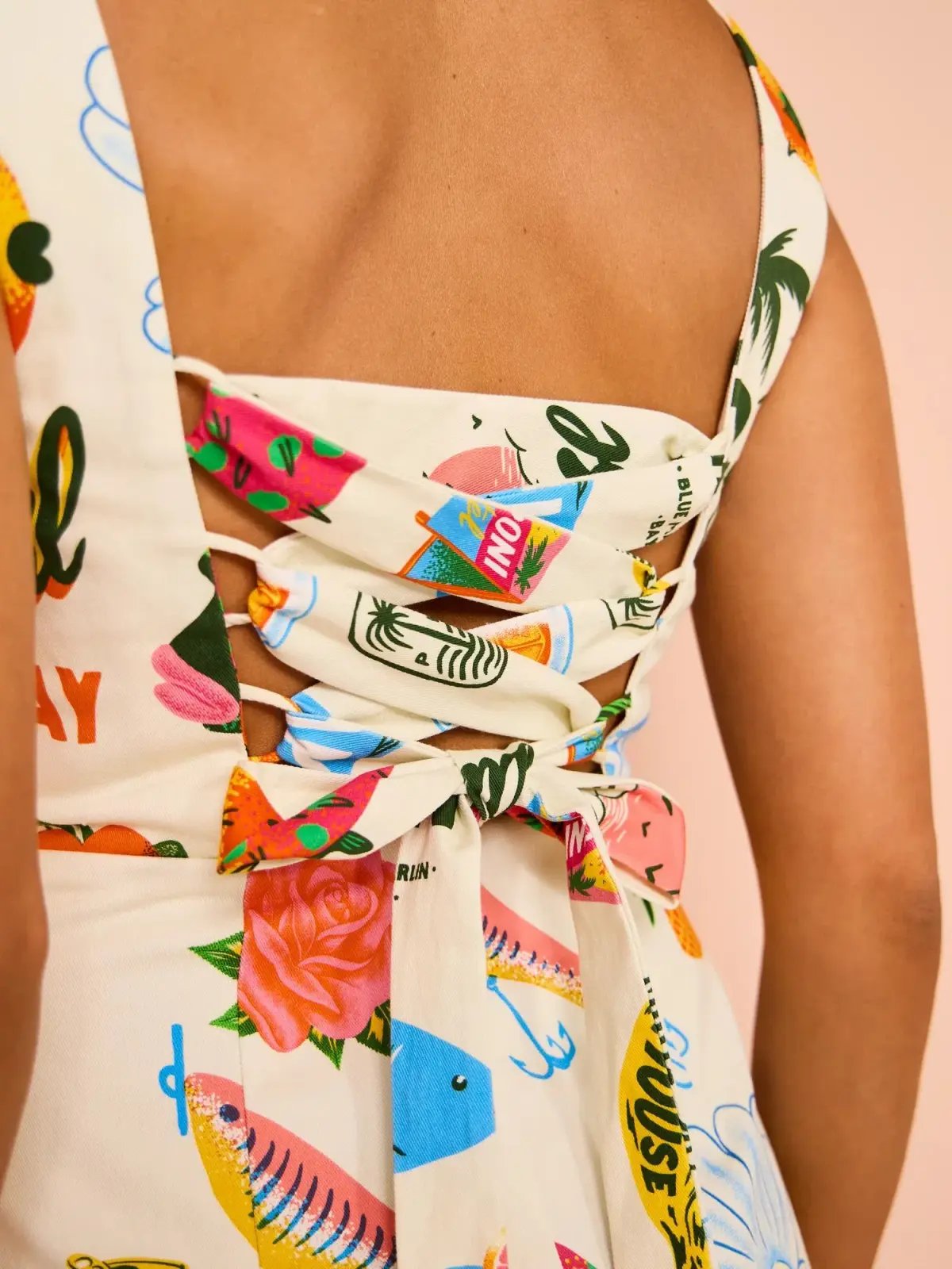 Alemais Samaki Mini Dress Print Size AU 6 photo 5