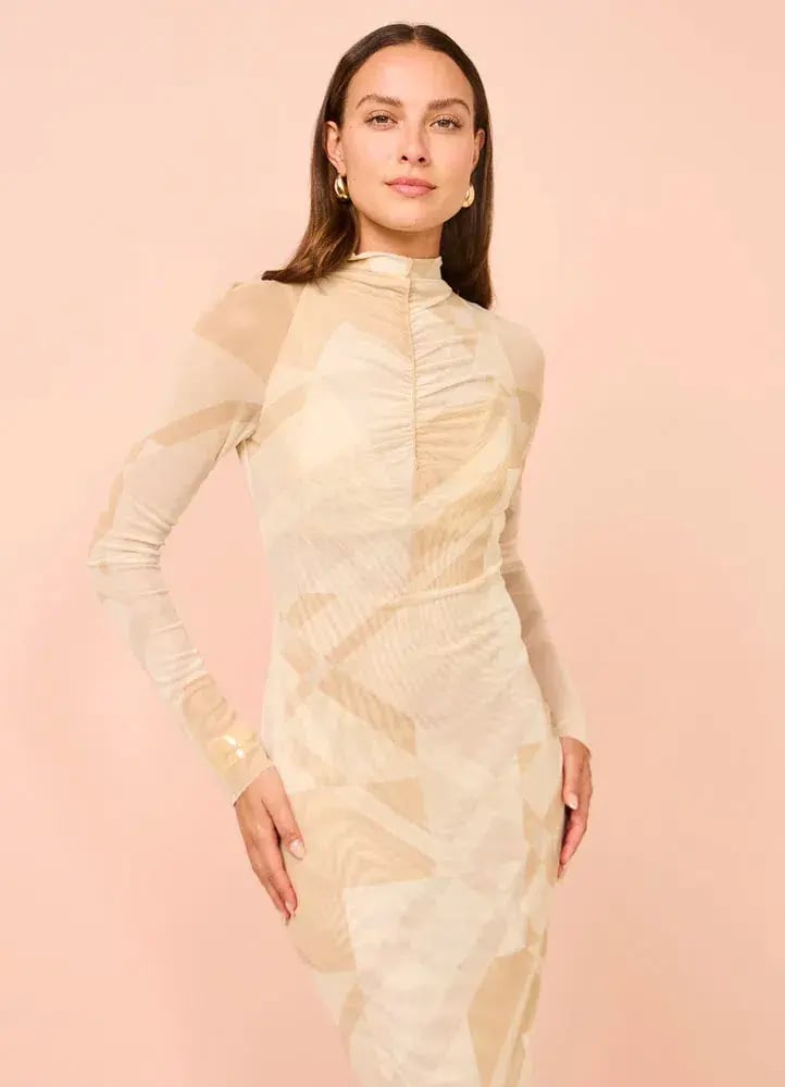 Camilla & Marc Esra Dress Print Size 8 photo 3