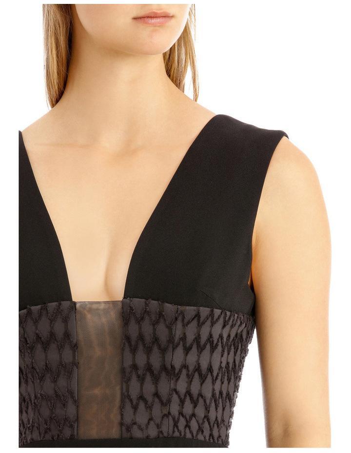 Alex Perry Kylie Dress Black Size 10 photo 3