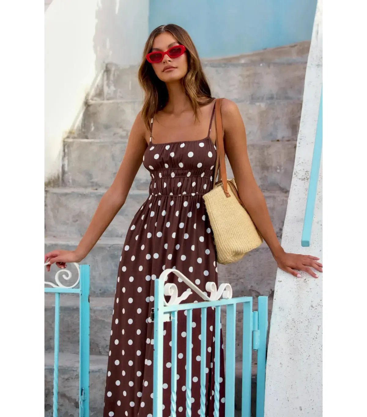Mister Zimi Gigi Maxi Dress in Cookies and Cream Print Size AU 10 photo 2