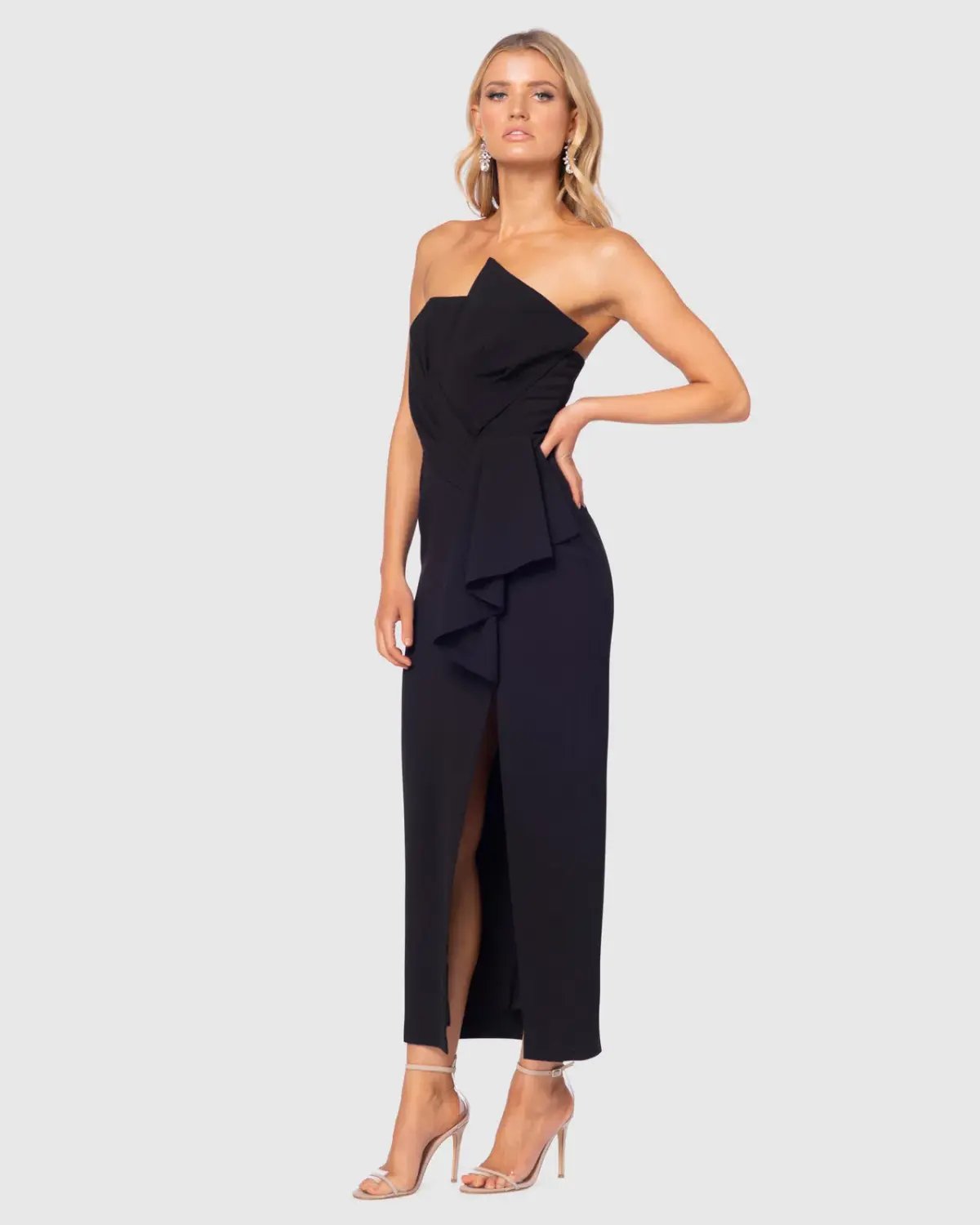 Pilgrim Laylan Gown Black Size 8 photo 2