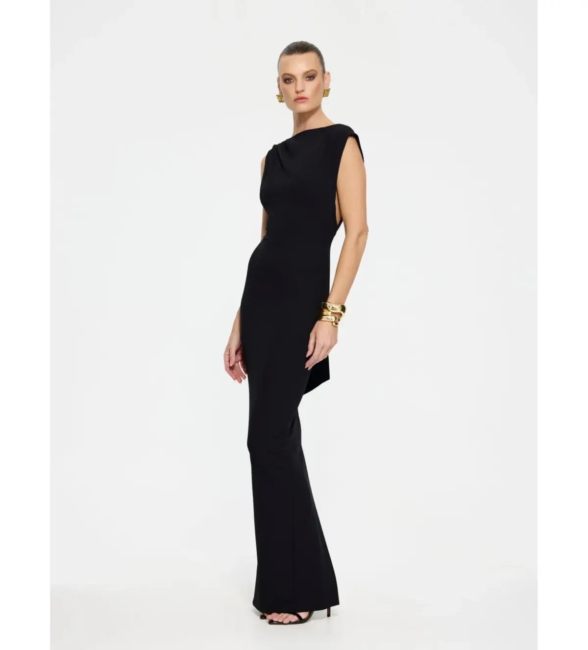 Effie Kats Audrey Gown Black Size XS/AU 6 photo 2