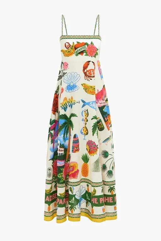 Alemais Paradiso Sundress Multi Print Size Au 10 photo 3